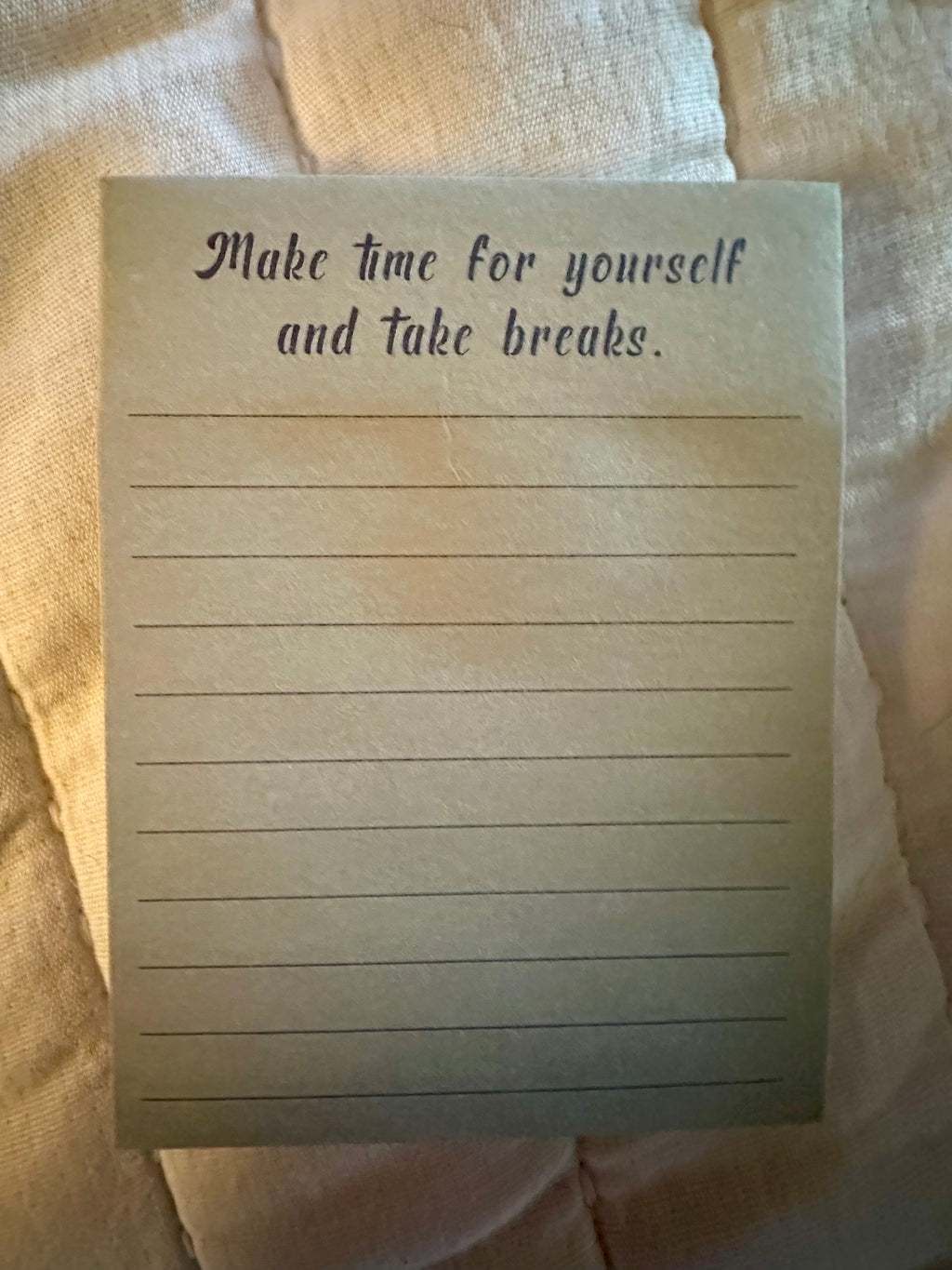 Life Reset | Soft Reset 4-Pack Affirmation Sticky Notes (Self-Care Edition)