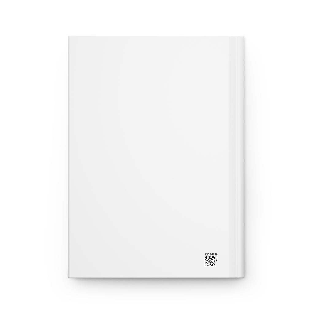 Becoming Me Hardcover Journal - Minimal Self Care Notebook, Motivational "One Step at a Time" Diary