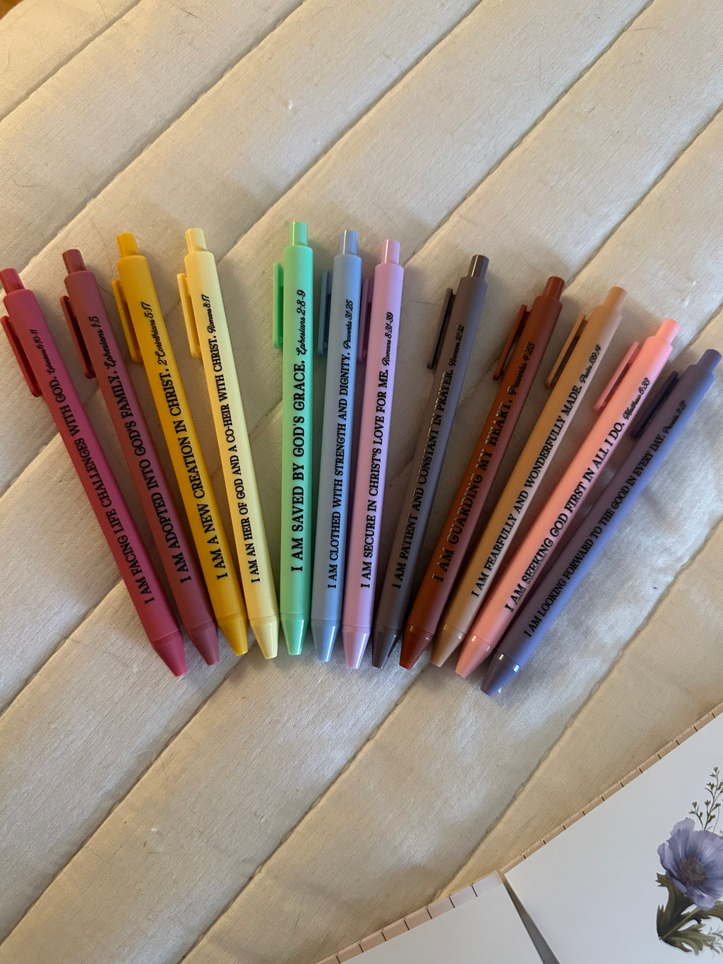 Faith Affirmation Mini Journal & Pen Set