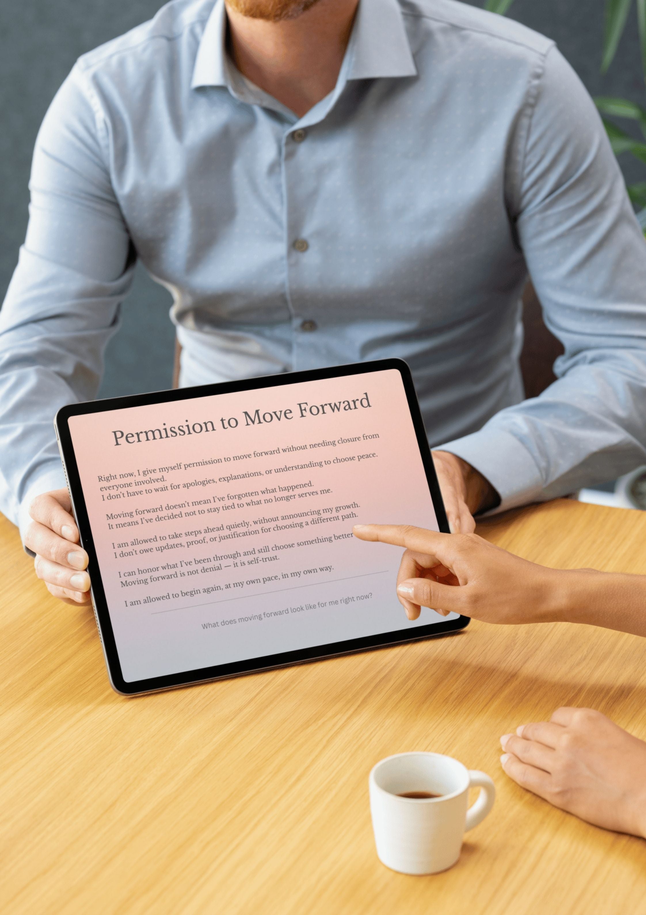 Permission to Distance – 5-Page Printable Reflection Set (Digital PDF)