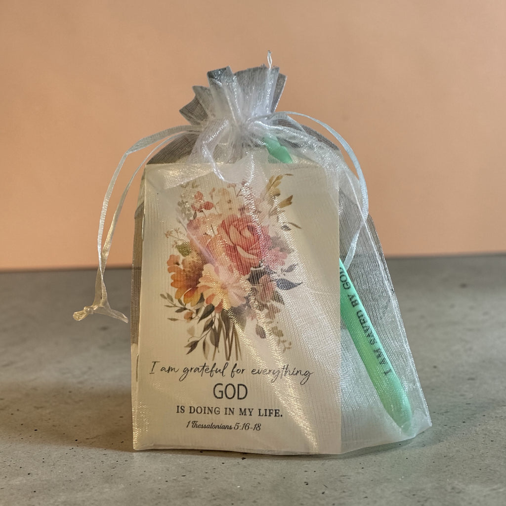 Faith Affirmation Mini Journal & Pen Set