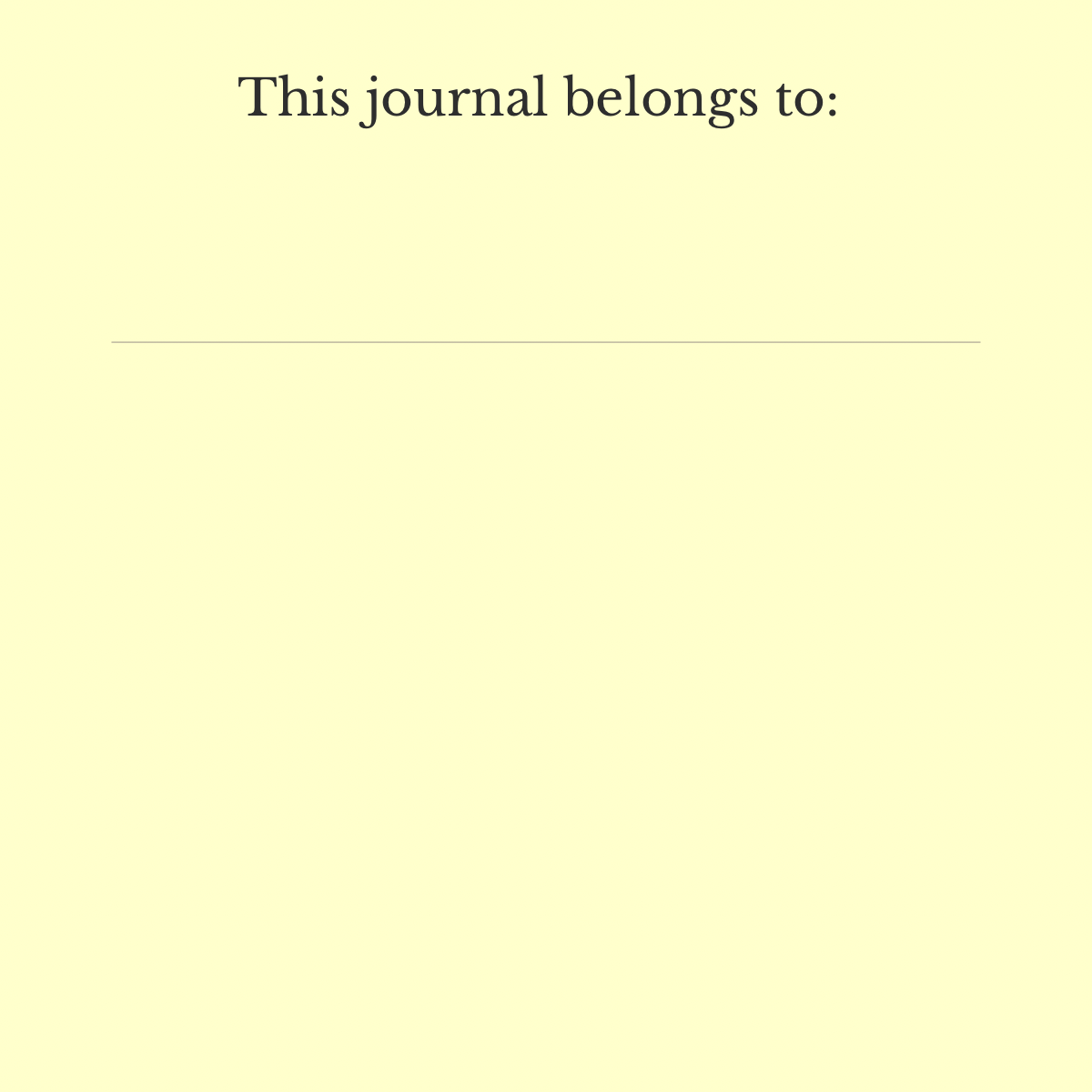 Life Reset Journal (Digital PDF) — One Step at a Time (12 Pages)