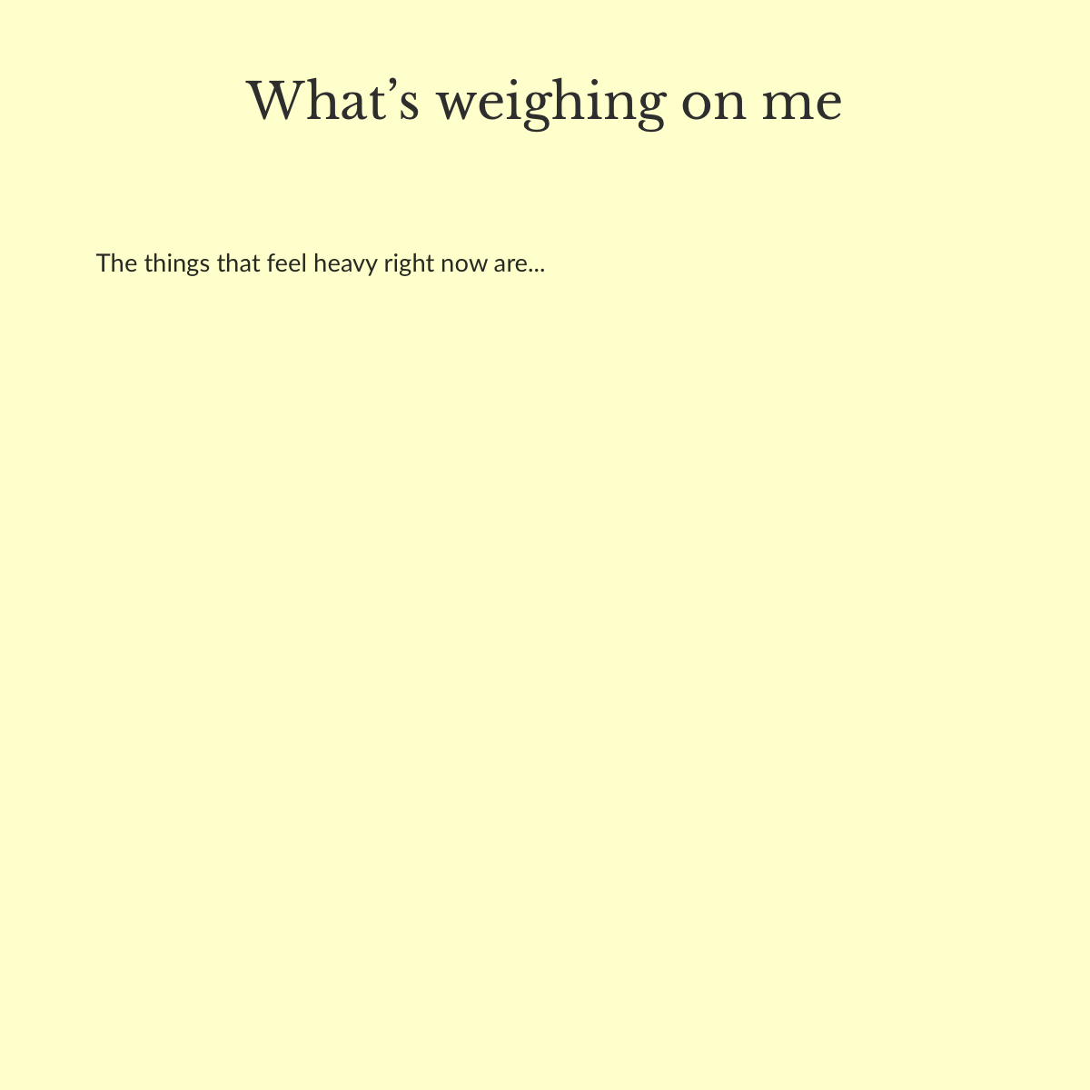 Life Reset Journal (Digital PDF) — One Step at a Time (12 Pages)