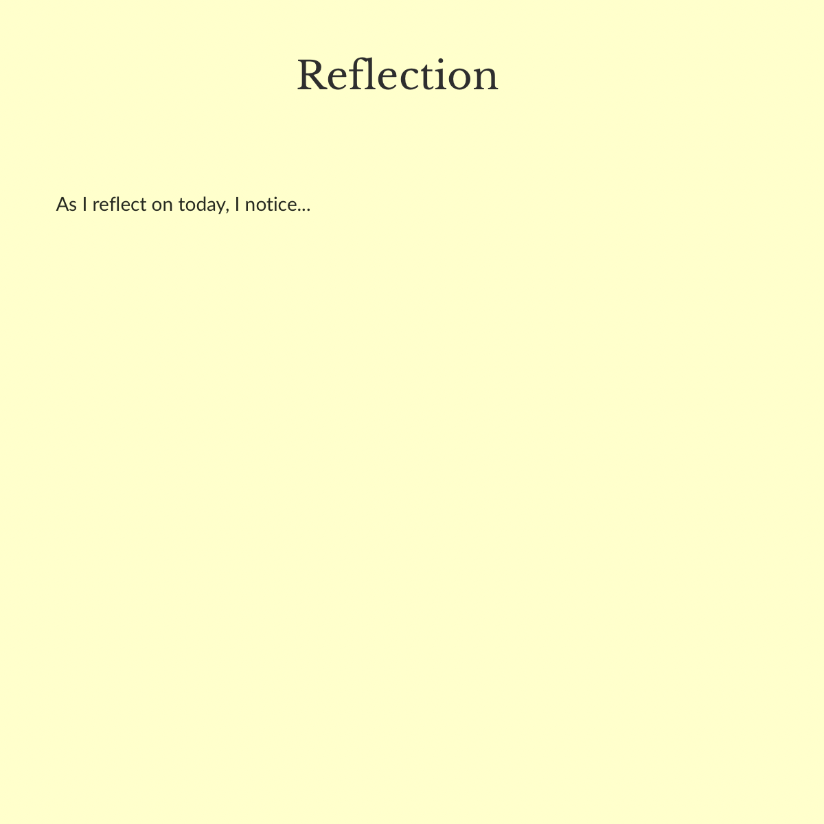 Life Reset Journal (Digital PDF) — One Step at a Time (12 Pages)