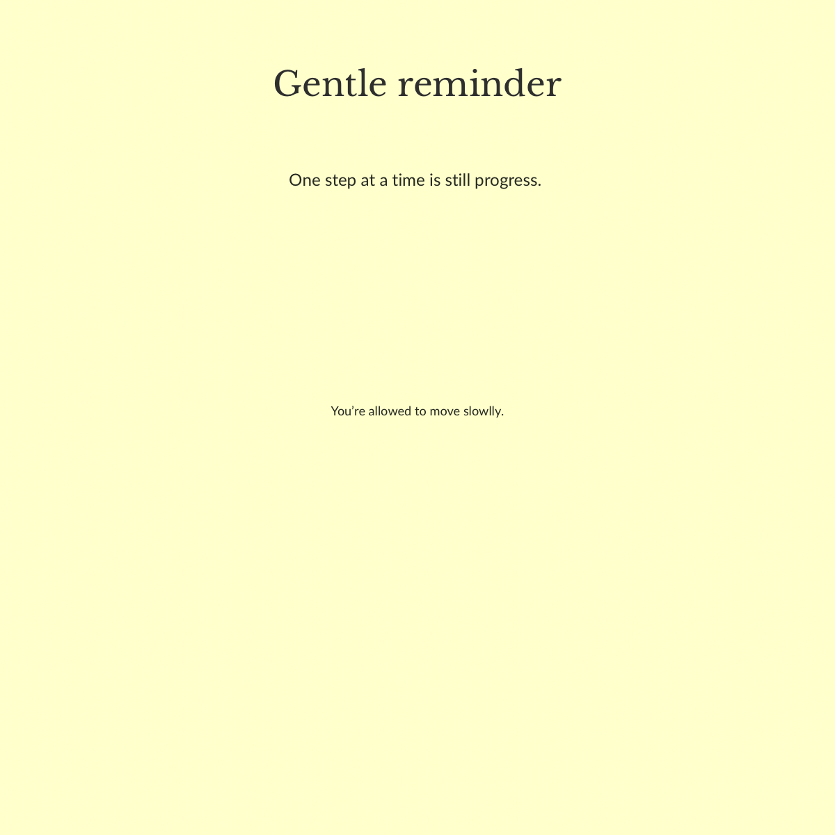 Life Reset Journal (Digital PDF) — One Step at a Time (12 Pages)