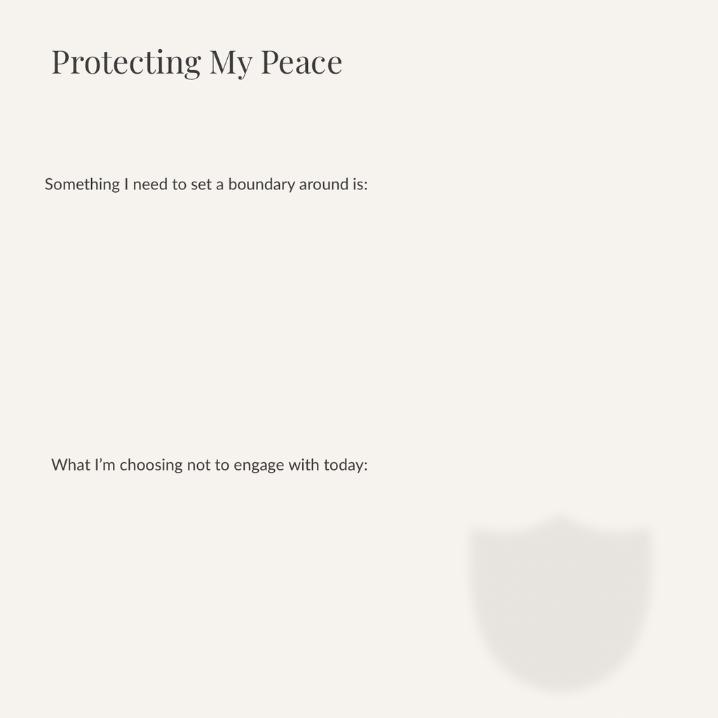 Cute Mini Reset Journal – A Gentle Digital Journal for Self-Love, Boundaries & Quiet Strength (Digital Download)