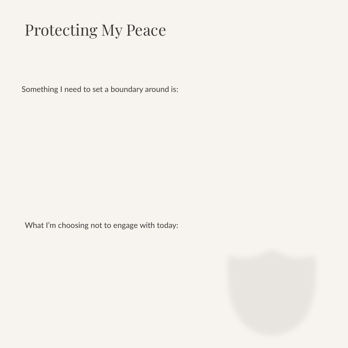Cute Mini Reset Journal – A Gentle Digital Journal for Self-Love, Boundaries & Quiet Strength (Digital Download)